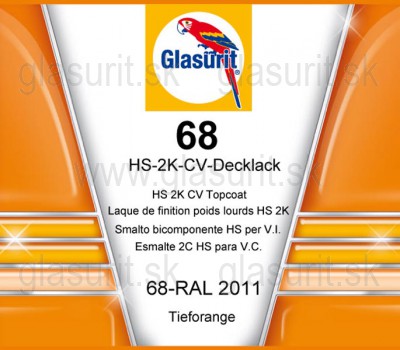 68-RAL 2011 Tieforange (5l/bal.)