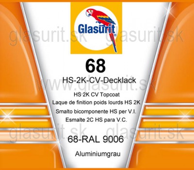 68-RAL 9006 Aluminiumgrau (3,5l/bal.)