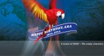 2015 - papagáj, logo Glasuritu oslavuje 90 rokov
