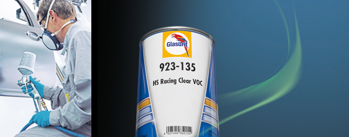 Glasurit 923-135 HS Bezfarebn lak VOC, Racing Clear