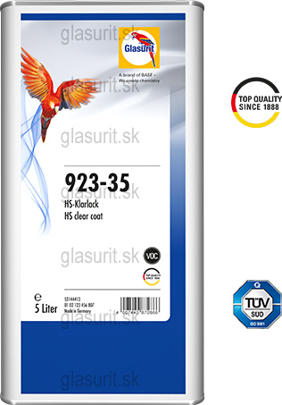 Glasurit 923-35 HS Bezfarebn lak VOC