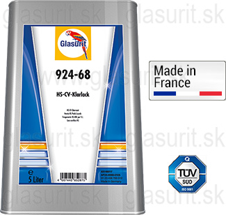 Glasurit 924-68 HS CV Bezfarebný lak