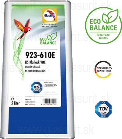 Glasurit 923-610E Eco Balance bezfarebný lak