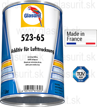 Glasurit 523-65 Prsada pri schnut na vzduchu resp. pri teplote v dielni