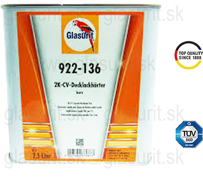 Glasurit 922-136 2K CV Tužidlo do vrchného laku, krátke