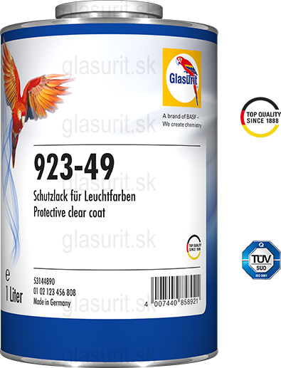 Glasurit 923-49 Ochranný lak pre denné svietivé farby