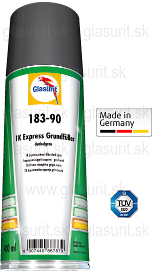 Glasurit 183-90 Zkladov plni 1K, expresn, tmavoed