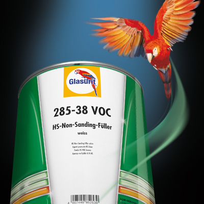 Glasurit 285-38 HS Nebrsny plni biely, VOC